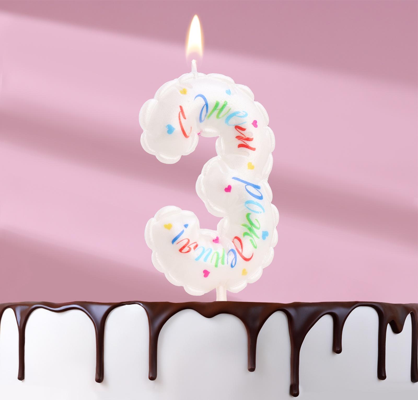 Свеча в торт 