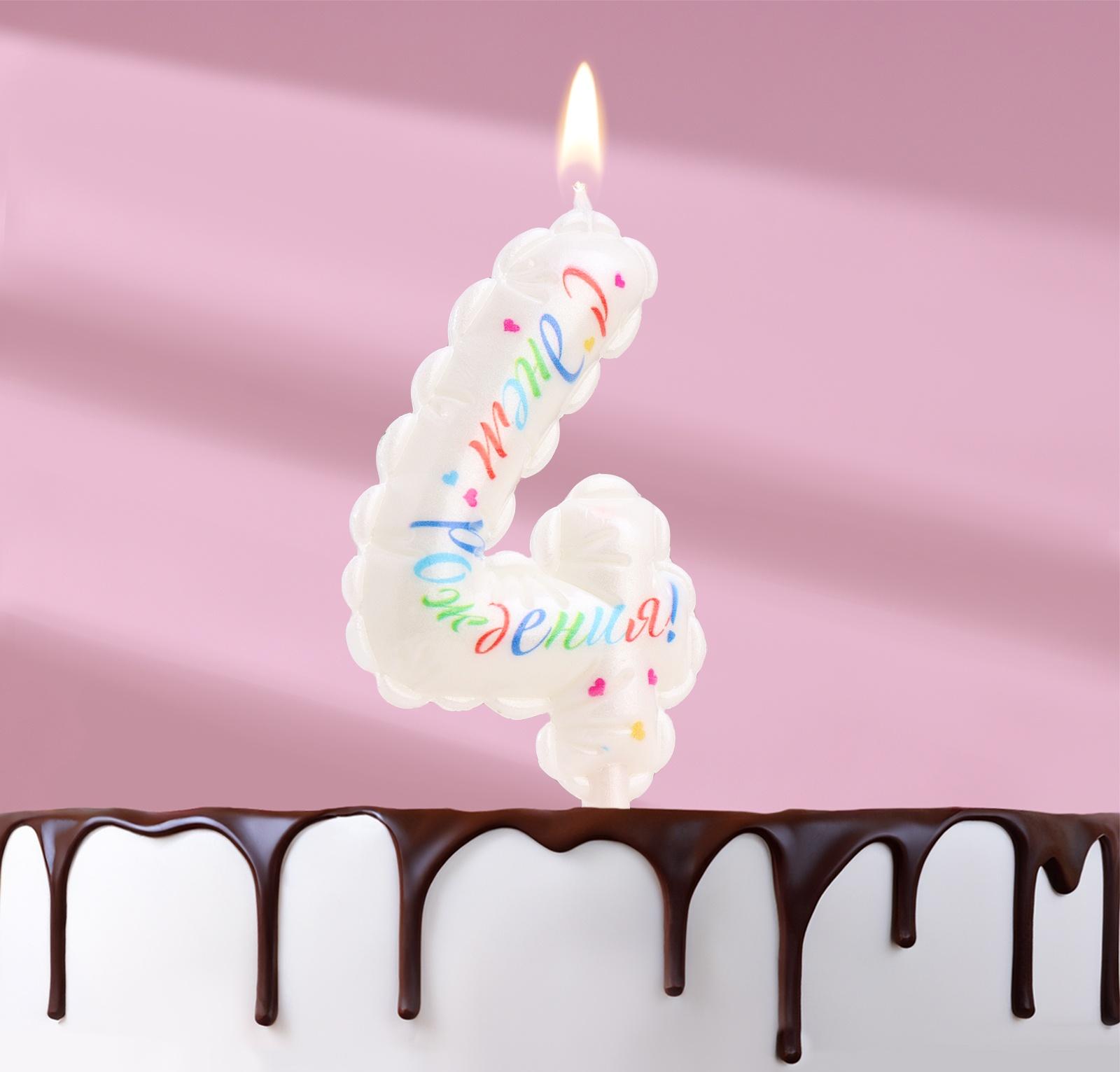 Свеча в торт 