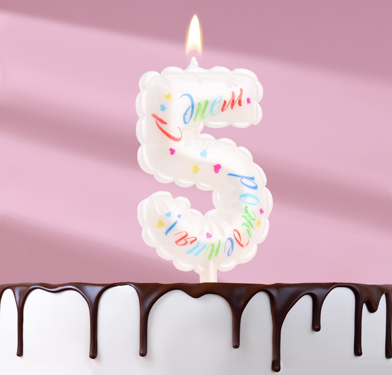 Свеча в торт 