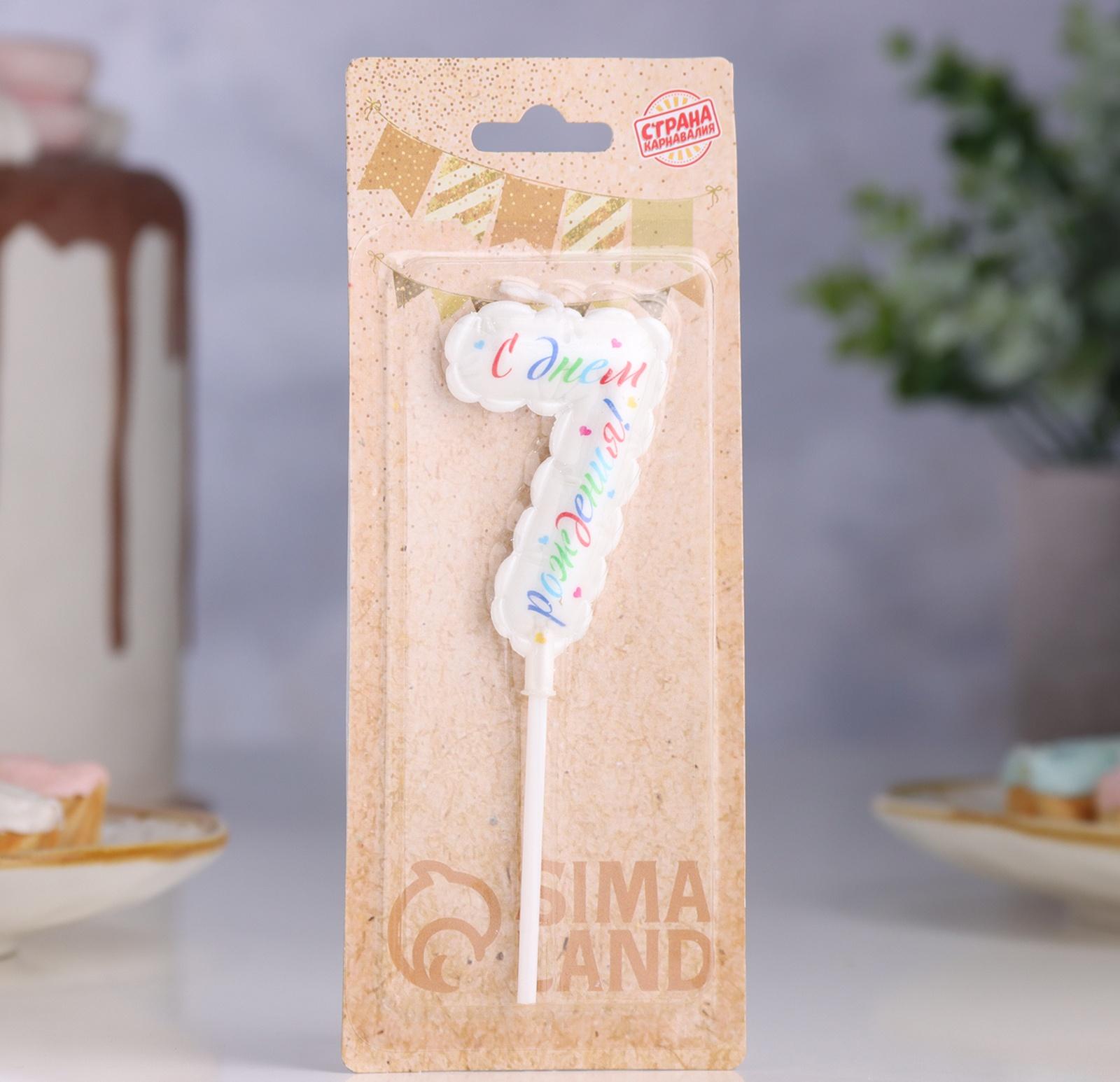 Свеча в торт 