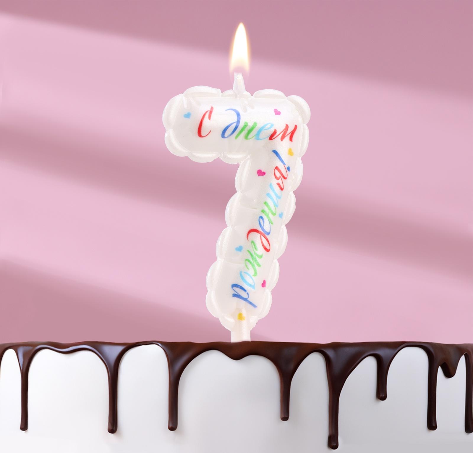 Свеча в торт 