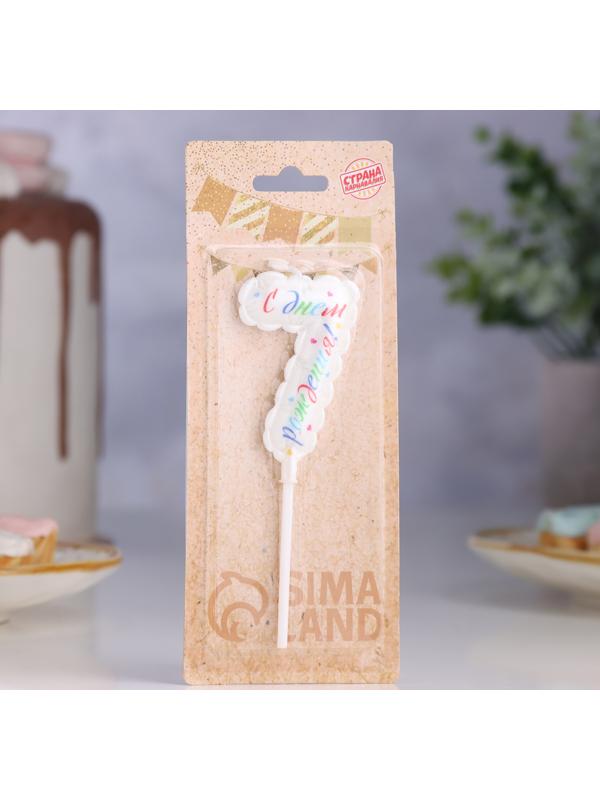 Свеча в торт 