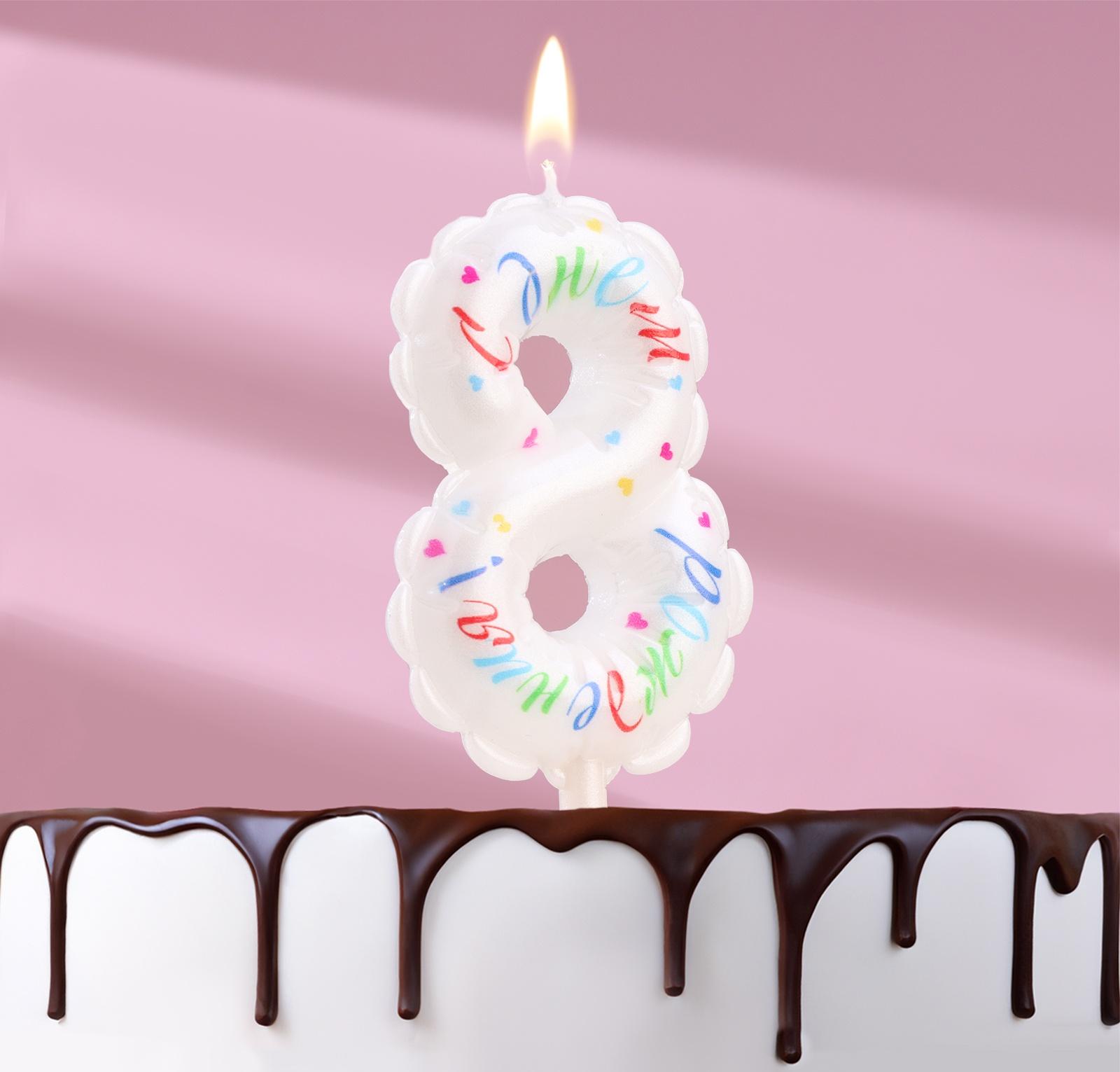 Свеча в торт 