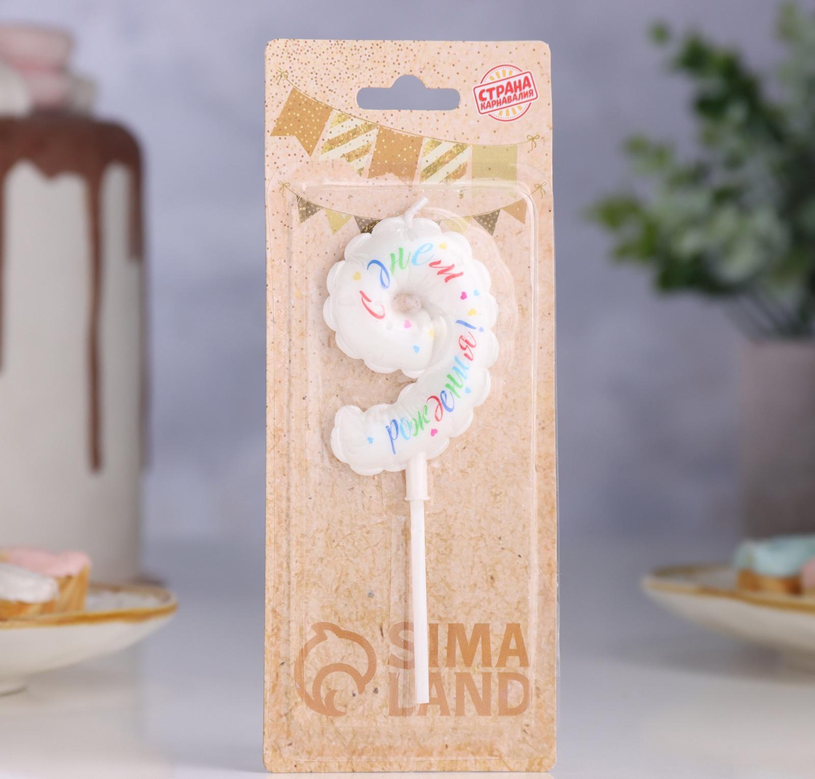 Свеча в торт 