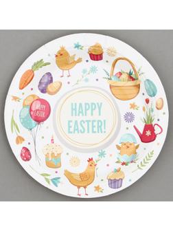 Тарелки бумажные «Светлой Пасхи», 6 шт