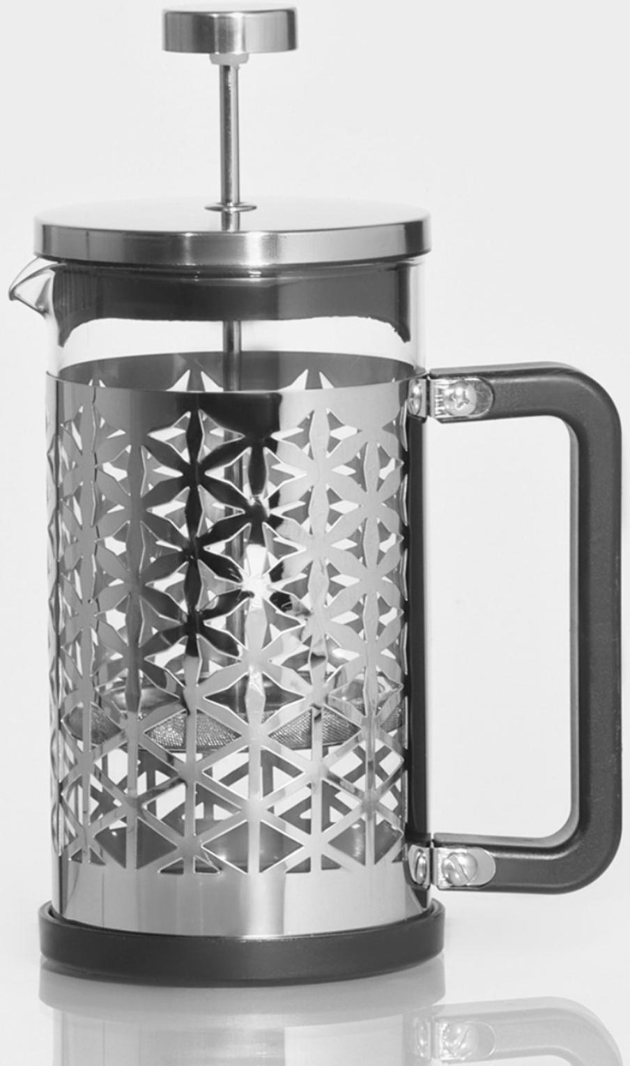 Чайник заварочный френч - пресс «Сейхо», 600 мл, стекло, нержавеющая сталь