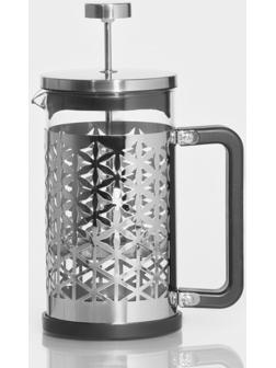 Чайник заварочный френч - пресс «Сейхо», 600 мл, стекло, нержавеющая сталь