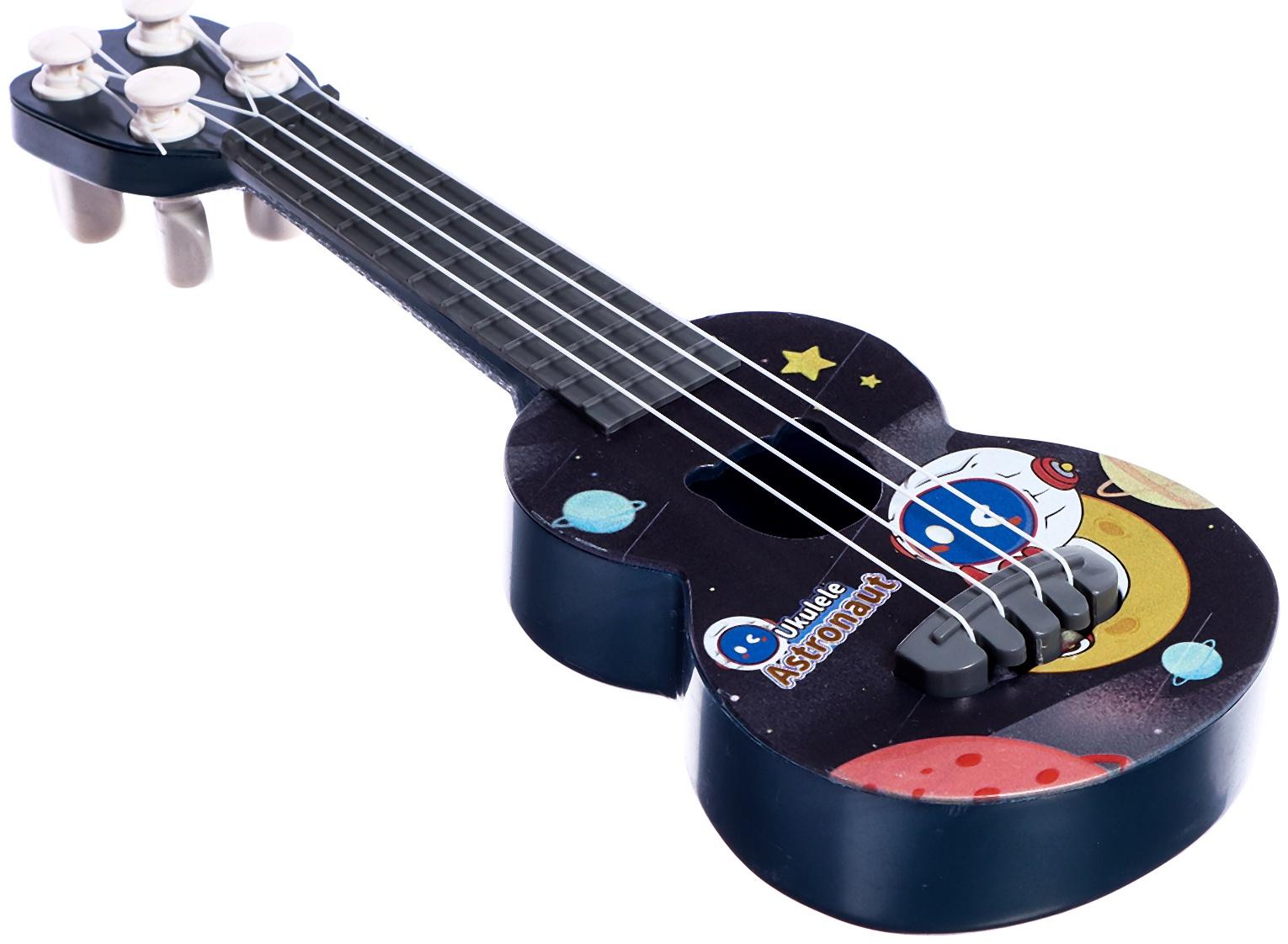 Игрушка музыкальная гитара «Астронавт. Сюрприз», цвета МИКС