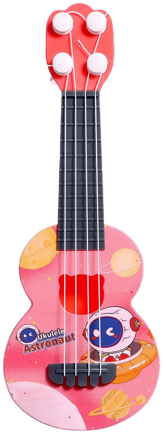 Игрушка музыкальная гитара «Астронавт. Сюрприз», цвета МИКС