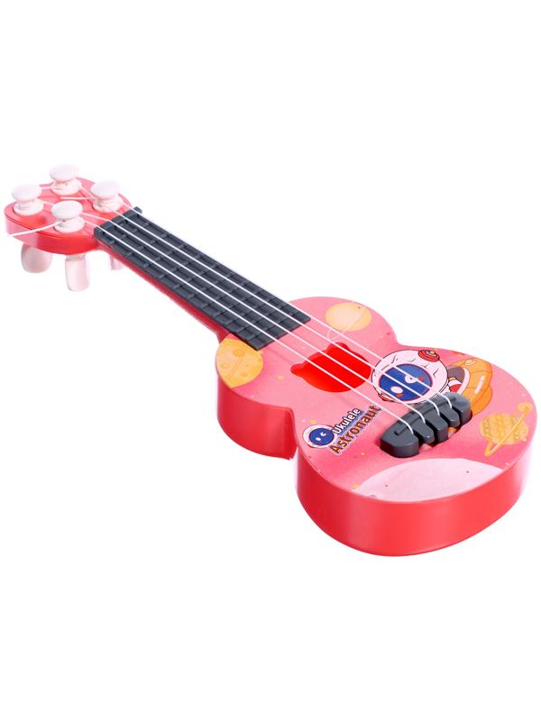 Игрушка музыкальная гитара «Астронавт. Сюрприз», цвета МИКС