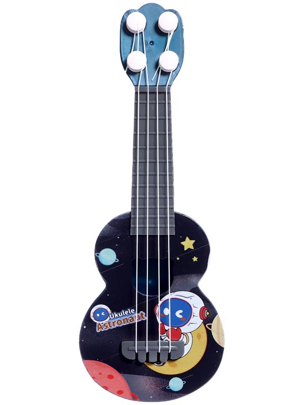 Игрушка музыкальная гитара «Астронавт. Сюрприз», цвета МИКС