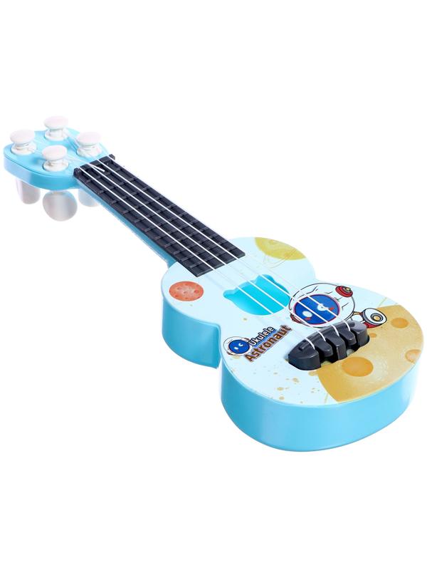 Игрушка музыкальная гитара «Астронавт. Сюрприз», цвета МИКС