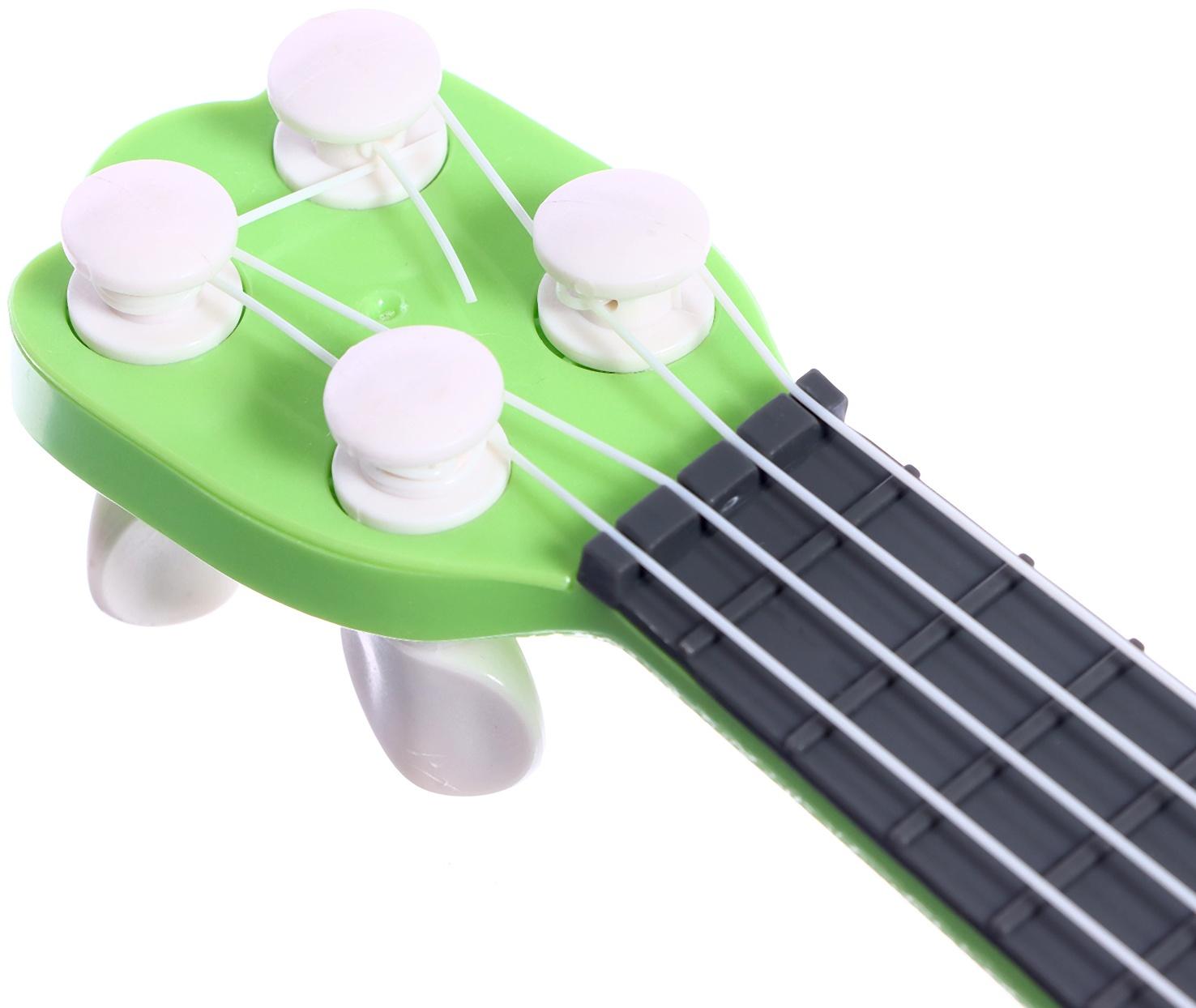 Игрушка музыкальная гитара «Динозаврик», цвета МИКС