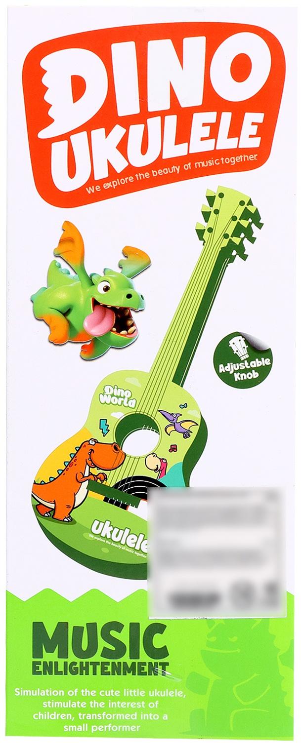 Игрушка музыкальная гитара «Динозаврик», цвета МИКС
