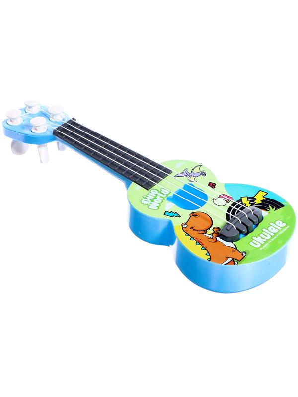 Игрушка музыкальная гитара «Динозаврик», цвета МИКС