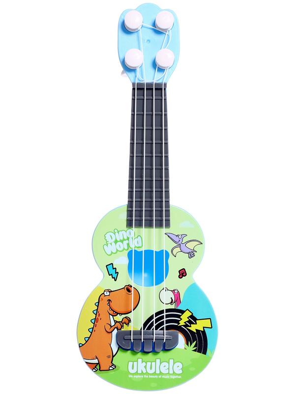 Игрушка музыкальная гитара «Динозаврик», цвета МИКС