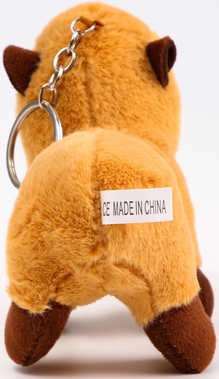 Мягкая игрушка «Капибара» на брелоке, 14 см