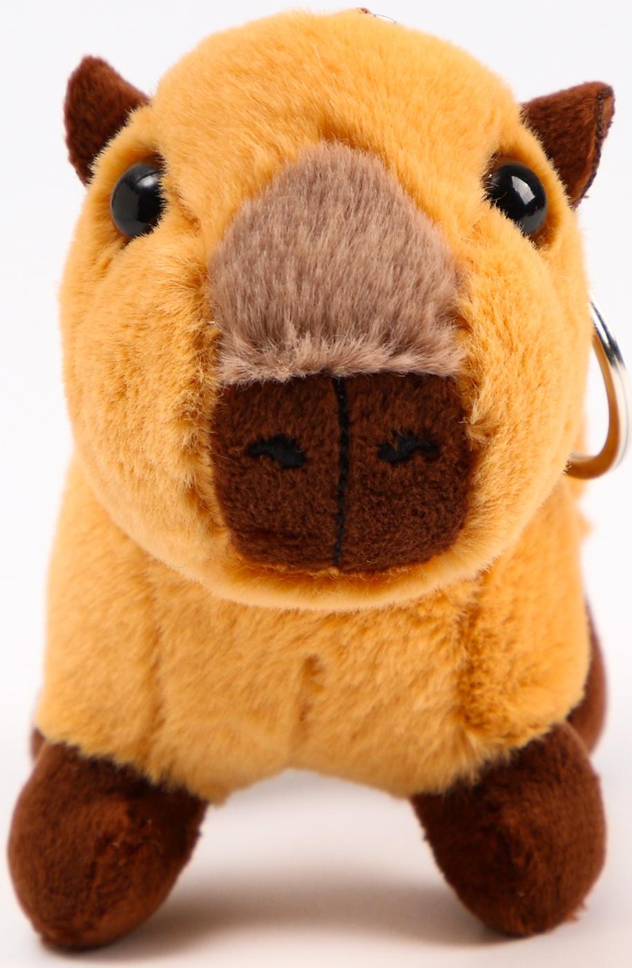 Мягкая игрушка «Капибара» на брелоке, 14 см