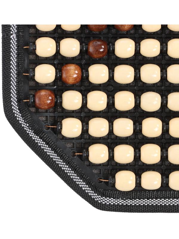 Накидка-массажер на сиденье 45×45 см, дерево, коричневый