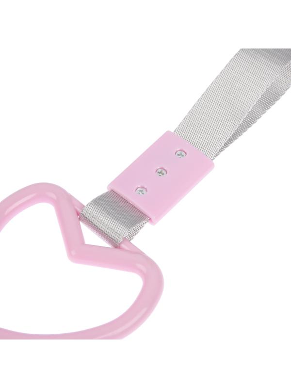 Подвеска цурикава, JDM, Сердце, розовый