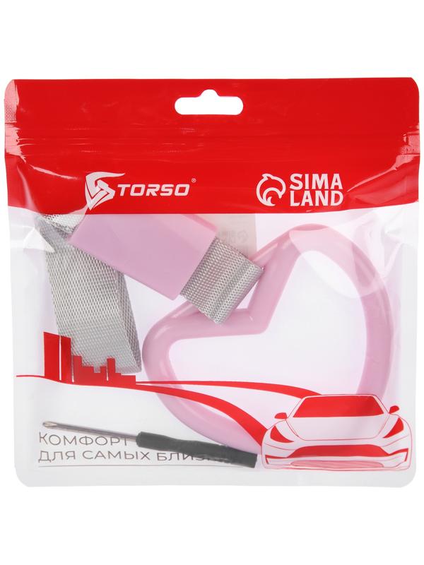 Подвеска цурикава, JDM, Сердце, розовый