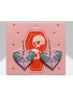 Серьги акрил 