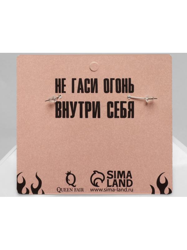 Серьги акрил 