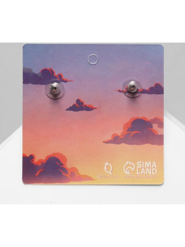 Серьги акрил 