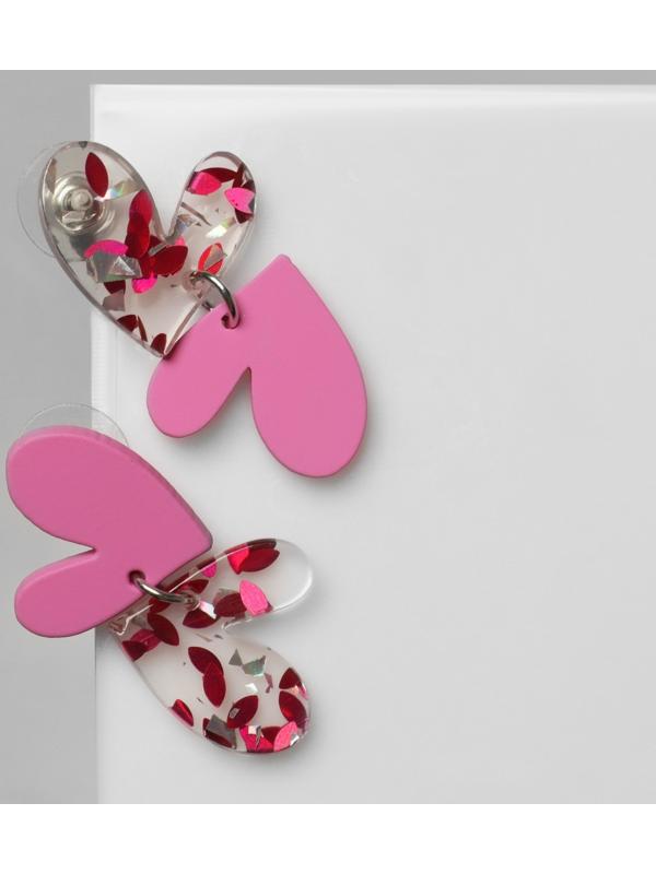 Серьги акрил 