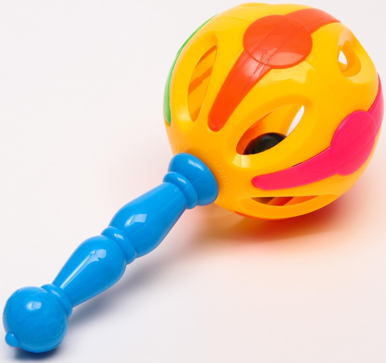 Набор погремушек «Яркий маракас», 2 шт, цвет МИКС