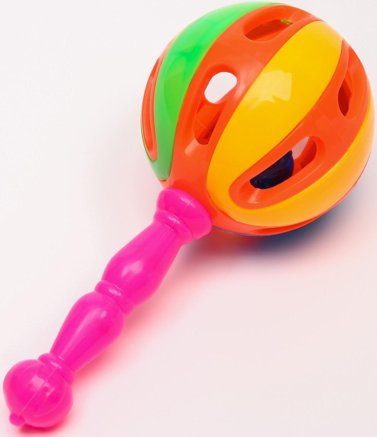 Набор погремушек «Яркий маракас», 2 шт, цвет МИКС