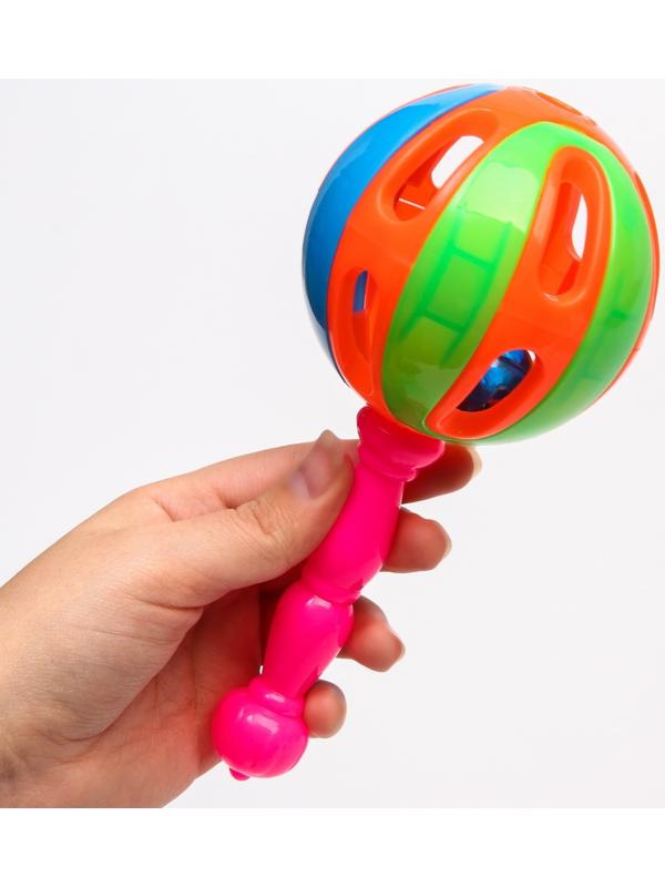 Набор погремушек «Яркий маракас», 2 шт, цвет МИКС