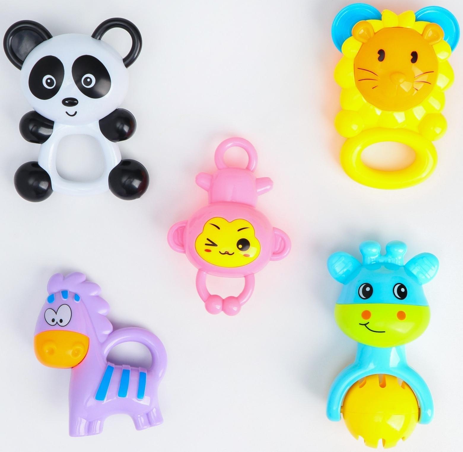 Набор погремушек «Игрушки малыша», 5 шт