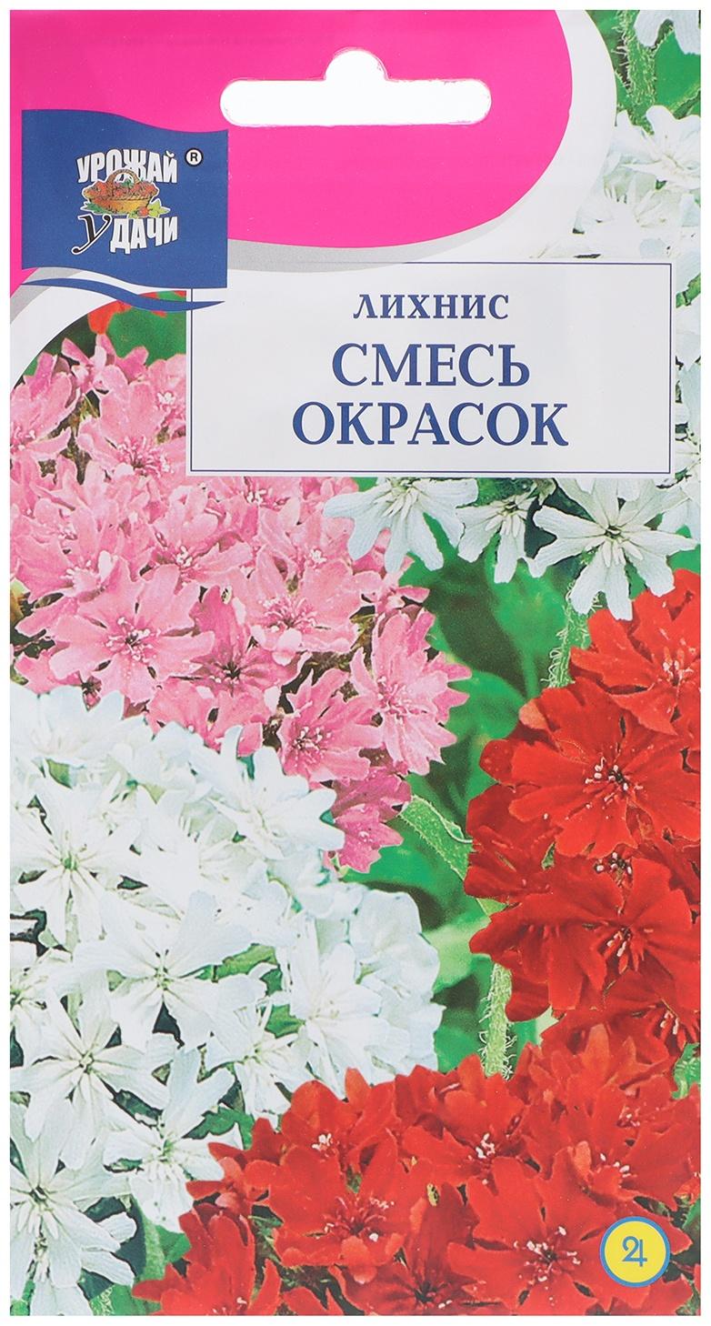 Семена цветов Лихнис, Смесь окрасок, 0,1г