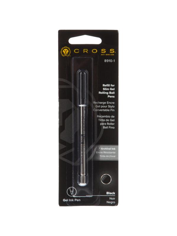 Стержень Cross для ручки-роллера Century Classic Click черный блистр 8910-1