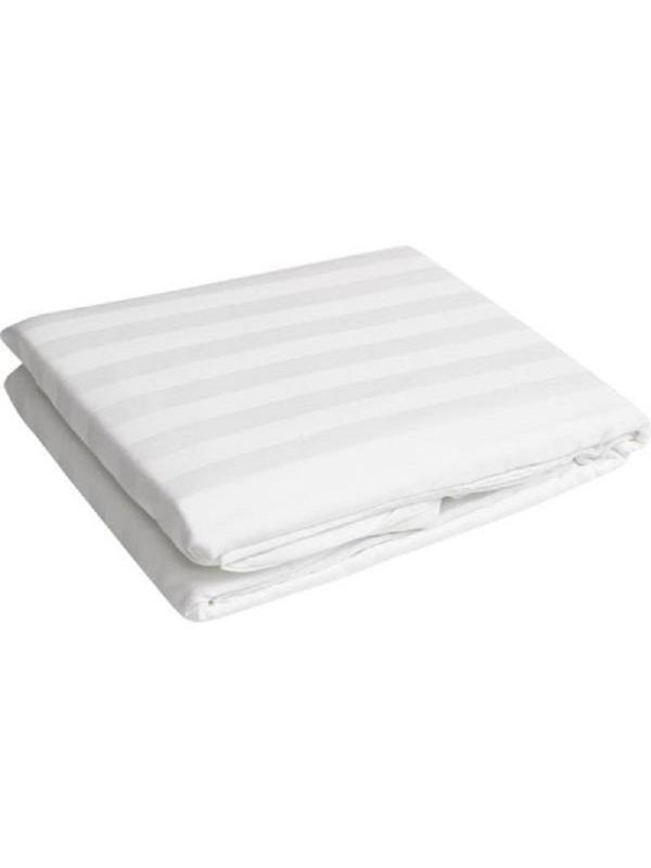 Пододеяльник 148х210 Страйп-сатин 3х3 140 гр/м2,белый,10 шт