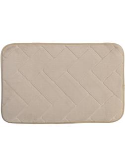 Коврик для ванной 40х60см. Кирпичики 3D, цв. экрю, 67712