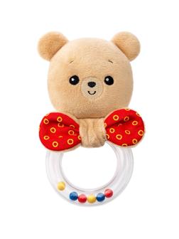 Мякиши погремушка колечко Мишка Барни