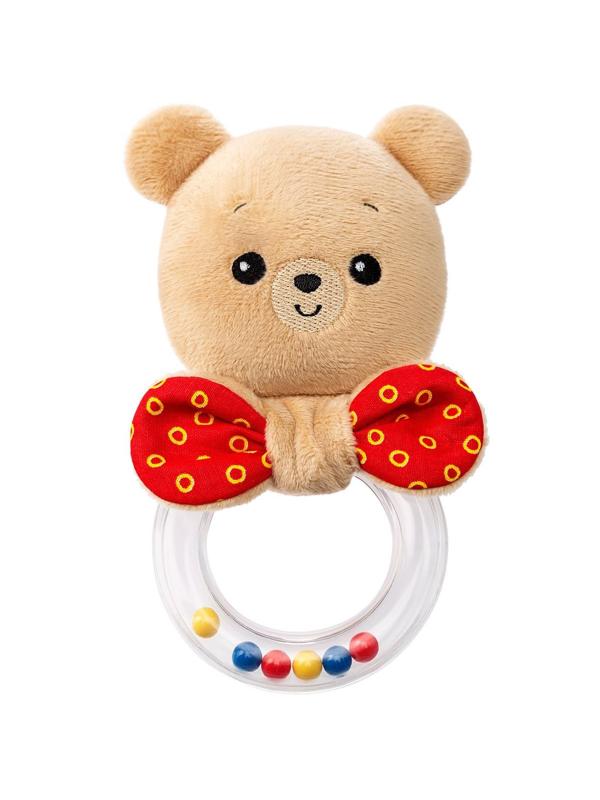 Мякиши погремушка колечко Мишка Барни