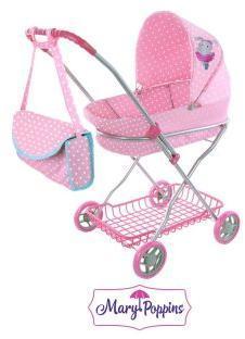 Коляска люлька Зайка 63*35*71см, белая коробка