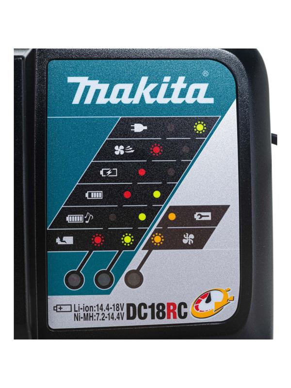 Аккумулятор +ЗУ LXT Makita DC18RC+2xBL1840B, 18В, 2х4Ач Li-ion (198310-8)