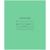 Тетрадь школьная А5 12л ГОЗНАК косая линейка 60 г/м2, белизна >96% зеленая