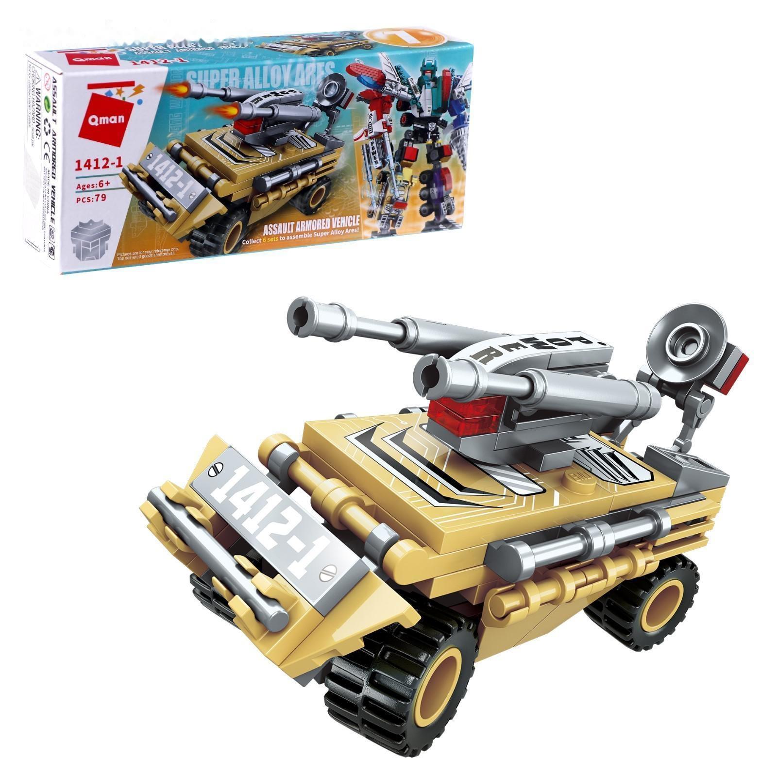 Конструкторов Робот «Джип» 1412-1 / 1 шт.