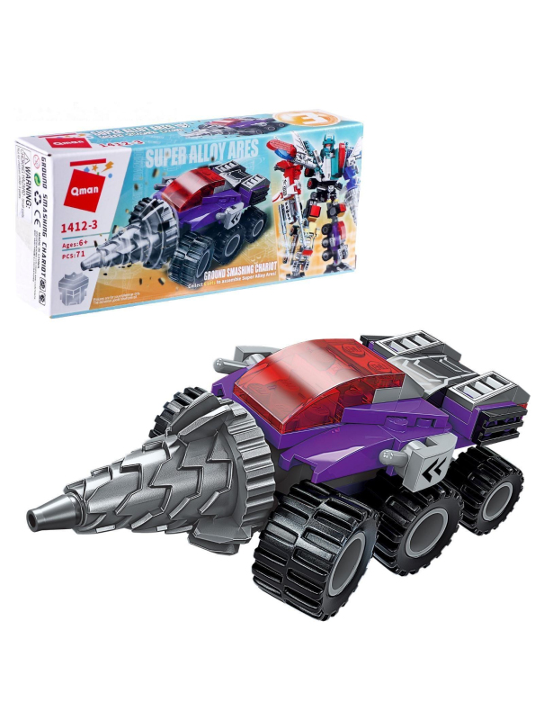 Конструкторов Робот «Машина с буром» 1412-3 / 1 шт.