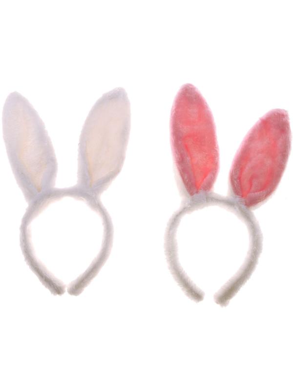 Карнавальный ободок «Ушки», меховые, цвета МИКС