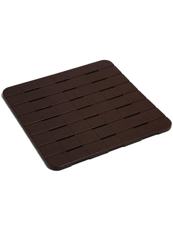 Настил для душевой кабины PRIMANOVA Duck, пластик, цвет коричневый