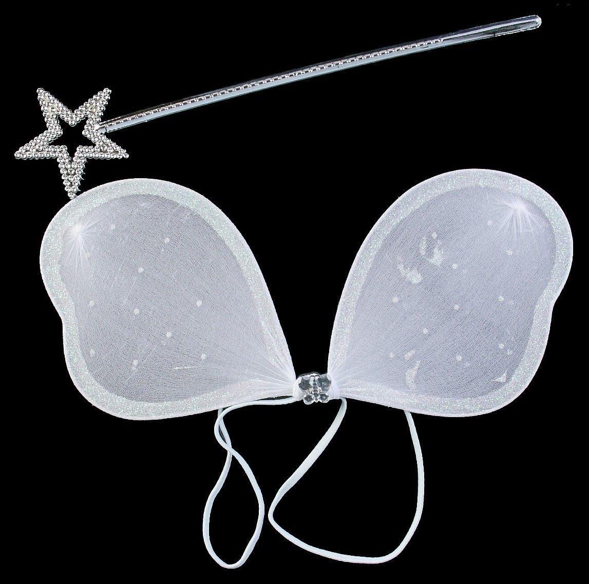 Карнавальный набор «Фея», 2 предмета: жезл, крылья, цвет белый