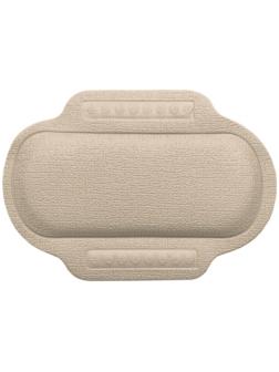 Подголовник в ванну, 25 х 34 см, бежевый