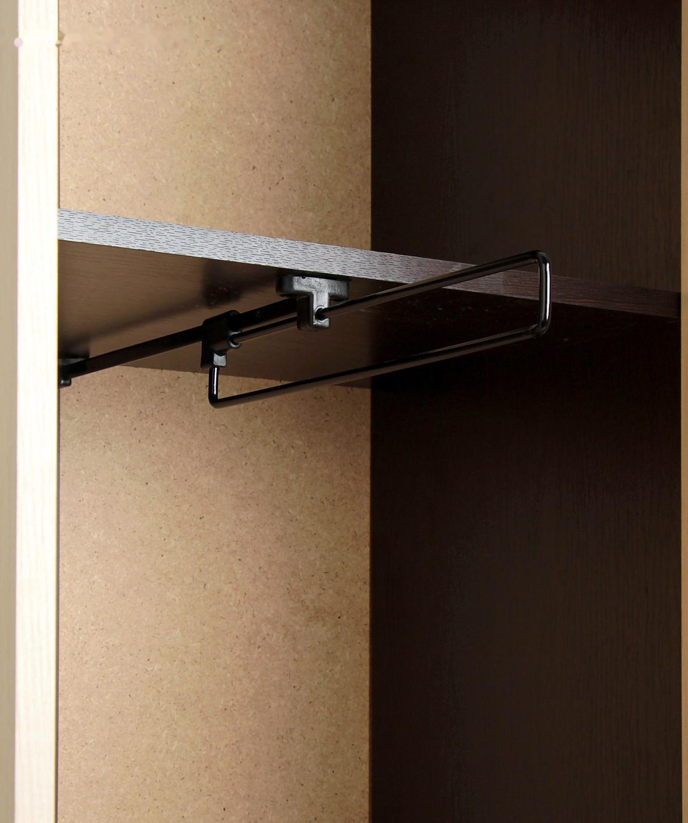 Прихожая Ксения -1 левая, 2150х1500х385, Венге/Дуб молочный