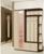 Прихожая Ксения -1 левая, 2150х1500х385, Венге/Дуб молочный